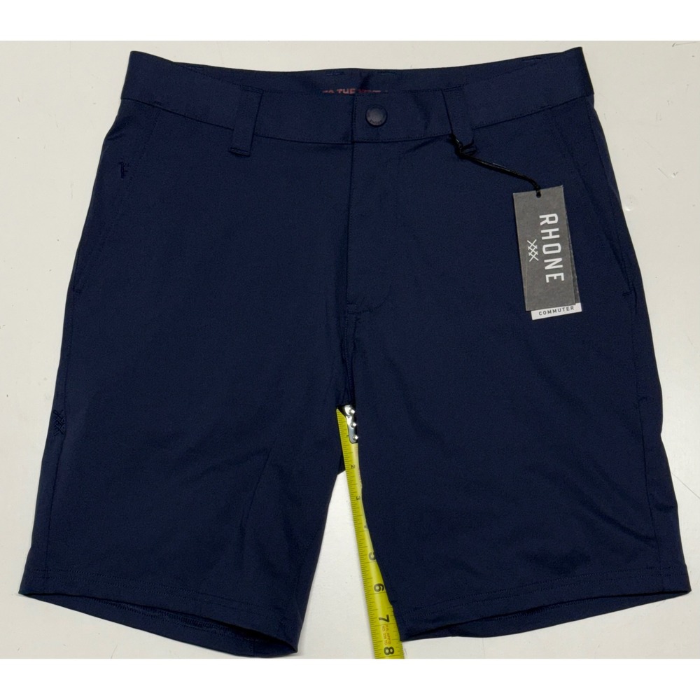 Rhone Commuter Shorts Mens 28 Navy Blue 9 Inseam‎ Flex-Knit 100273-410-28 Golf